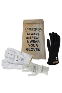 Enespro® Class 00 Voltage 11" Glove Kit with FR Liner Glove