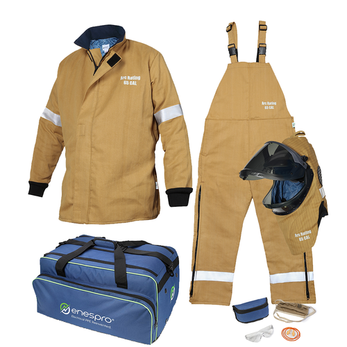 65 CAL Enespro Arc Flash Kit with OptiShield™ Vented Lift-Front Hood