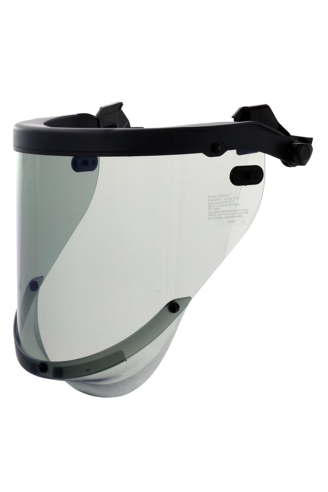 12 CAL Enespro Face Shield with Slotted Bracket